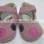 Applique embroidery flower baby shoes comfortable baby maryjane prewalker