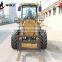 ZL16F wheel loader in North America,ZL16 front end loaders with snow blower,wheel loader 1.6ton