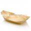 natural disposable wooden food container