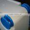 20L 8KG plastic pp rice box container with wheels