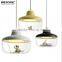 Modern Style Glass Hanging Chandelier Glass Pendant Light Fitting for Dining Room, Coffe, Restaurant MD83003
