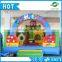 Popular 0.55mm PVC inflatable kids amusement park, inflatanble cartoon amusement park for sale