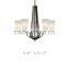 2015 America antique brass metal and fabric chandelier lighting