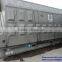 Double drums chain grate coal fired hot water boiler