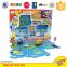 Hot sell electric car puzzle track toys 8211-3 for kids