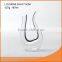 mouth blown U shape crystal wine decanter wholesale 1200ml