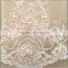 High quality hand embroidery designs bridal beaded lace for wedding dresses