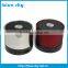 2015 Round Shaped Mini Portable Bluetooth Speaker With Memory Card Slot