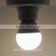 Aluminum in plastic A50 5w e27 led bulb with SMD5730