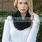 New Trendy Women's Hole Design Knit Infinity Scarf Wholesale