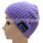 2016 Christmas Gift Knitting Bluetooth Beanie Hat With Headphone Wireless Cap