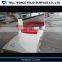 2016 popular new design acrylic reception desk