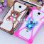 Cartoon design cute cell phone case,silicone mobile phone cover for girls HC021