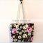 Promotional beach bags summer 2015 zipper waterproof beach tote bag
