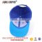 100% Cotton Blue 6 Panel Baseball Cap Hat Headwear