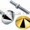 Decorative furniture screws and connecting bolts