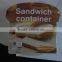 Colorful Plastic Sandwich Container