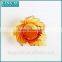 LX-Z182 Home Goods Amber Color Christmas Unique Gifts Bulk Tealight Maple Leaf Candle Holder