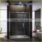 Three glass sliding shower door EX-808-2