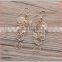 Bohemian Style Colorful Cut-out Medallions Hoop Earrings