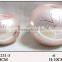 pink white champagne glass round tealight holders