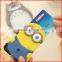 Silicone material and credit card use colorful case