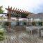 2015 hot sale round pergola designs supplier