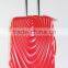 Shinny wave ABS+PC fashion trolley luggage