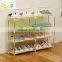 Small plastic shoe storage cabinet