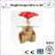 High quality gate valve brass for mini size