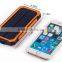 High Capacity Portable Solar Charger for Outdoor 12000mah Solar Pannel Power Bank