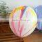 Multicolor cloudy rainbow globos balloons marble balloons