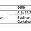 pen and liquid container 2 in 1 eyeliner tube