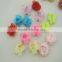 wholesale colorful Delicate cheap handmade Garment accessories ribbon flower
