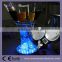 Battery operated wedding decor crystal centerpiece rechargeable bottle vase light