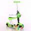 Child 3 in 1 adjustable kick scooter / kid kick foot scooter 3 wheels / kids kick scooter