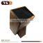 Black walnut wood knife block