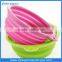 Wholesale heat resistant silicone pet bowl custom silicone dog bowl