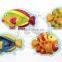 12g Fish Shape Chocolate Biscuit Cup / Fish Cup Chocolate With Biscuits