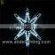 Outdoor christmas tree decorations, new design star motifs