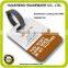 cheap MDF sublimation coating blanks baggage tag