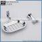 8139 factory hot sale zinc alloy wall mounted bathroom accessory set soap dish