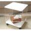 high quality acrylic lucite bedside table