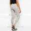 Fashion stretchy spandex high rise waist long custom made yoga pants women wholesale