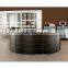 MDF round reception desk with OEM