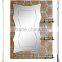 HZ professional manufacture provide source of smart frameless double layer bathroom mirror with glass shelf