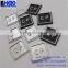 high quality chromed silver cosmetic perfume wine labels emblems badges
