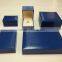 Elegant Paper Ring Box Custom Leatherette Paper Jewelry Box Gift Boxes