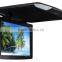 17 inch flip down tv ceiling mount overhead roof flip down mounted small lcd car monitor