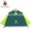 outdoor automatic camping tent two layer tent 3 person tent with big front room